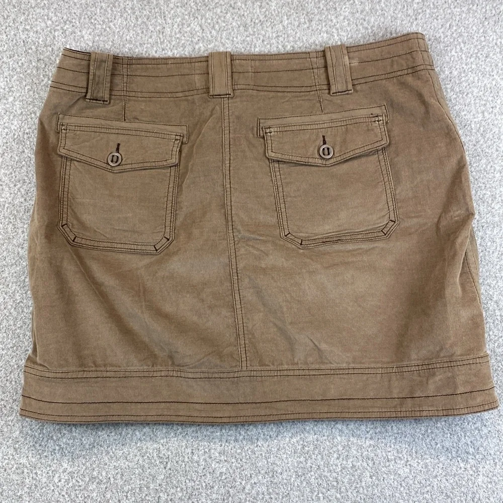 Aventura corduroy pencil skirt size 12 organic cotton gorpcore y2k sustainable